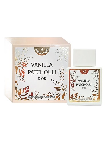 Frasco de Vanilla Patchouli d'Or, de Sergio Nero