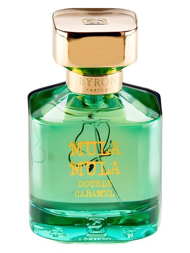 Frasco de Mula Mula Double Caramel, de Byron Parfums