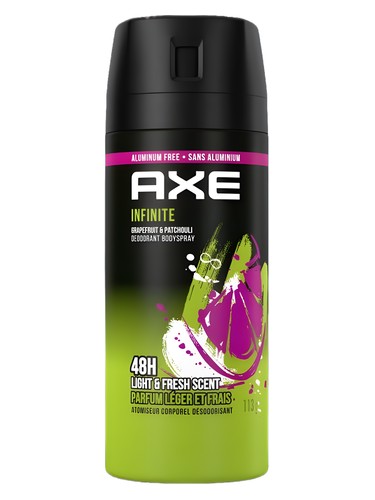 Frasco de Infinite, de AXE