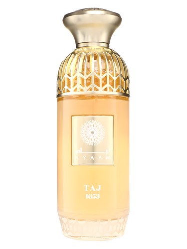 Frasco de Taj 1653, de Ayaam Perfumes