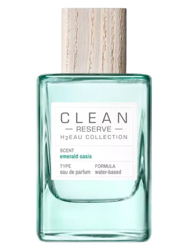 Frasco de H2Eau Emerald Oasis, de Clean