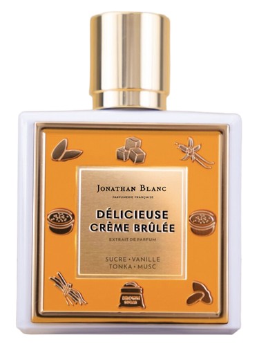 Frasco de Délicieuse Crème Brulée, de Jonathan Blanc