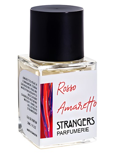 Frasco de Rosso Amaretto, de Strangers Parfumerie