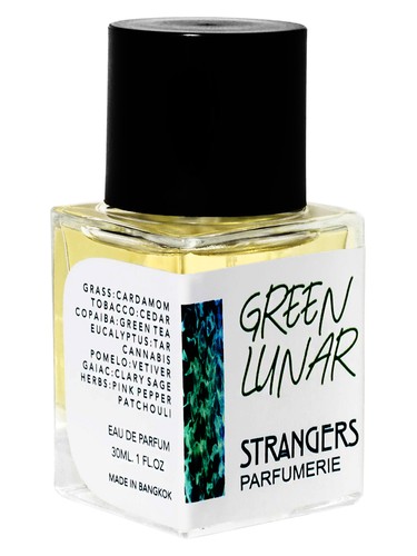 Frasco de Green Lunar, de Strangers Parfumerie
