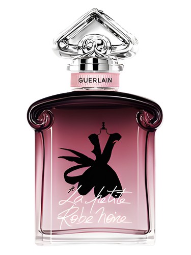 Frasco de La Petite Robe Rose Noire, de Guerlain