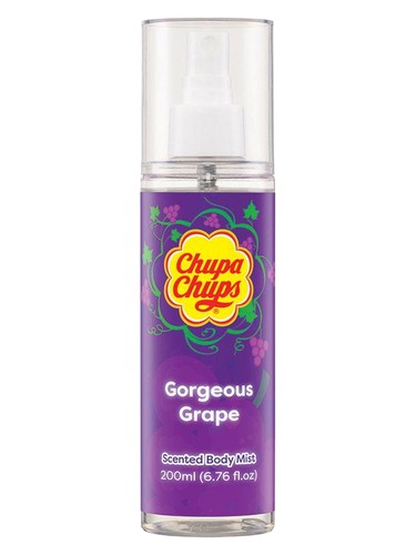 Frasco de Gorgeous Grape Body Mist, de Chupa Chups