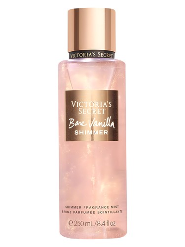 Frasco de Bare Vanilla Shimmer, de Victoria's Secret