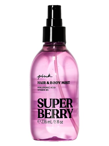 Frasco de Pink Super Berry, de Victoria's Secret