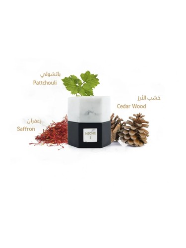 Frasco de Niche 3, de Reef Perfumes