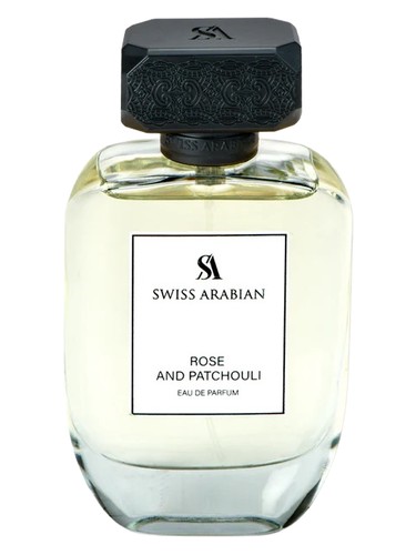 Frasco de Rose and Patchouli, de Swiss Arabian