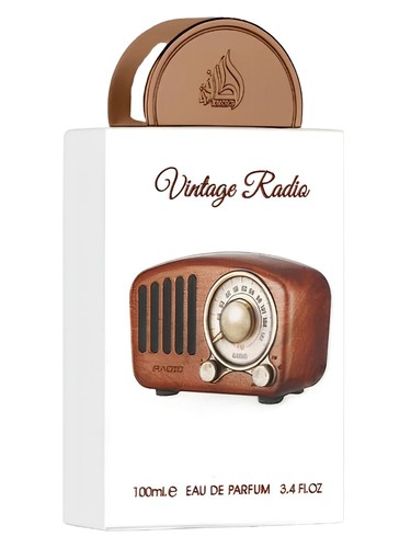 Frasco de Vintage Radio — Lattafa Perfumes