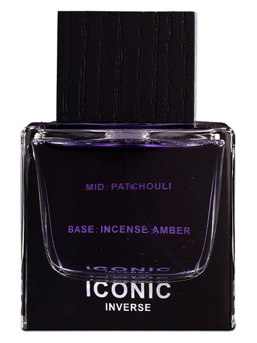 Frasco de Iconic Inverse, de Aurora Scents