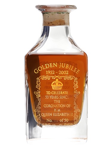 Frasco de Golden Jubilee Queen Elizabeth II, de Queen Elizabeth II