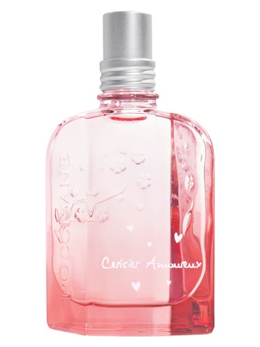 Frasco de Cerisier Amoureux (Cherry Blossom & Strawberry), de L'Occitane en Provence