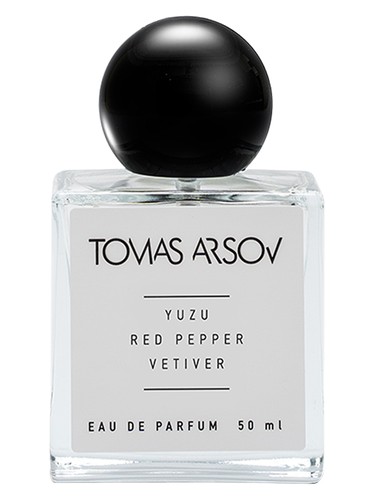 Frasco de Yuzu Red Pepper Vetiver, de TOMAS ARSOV