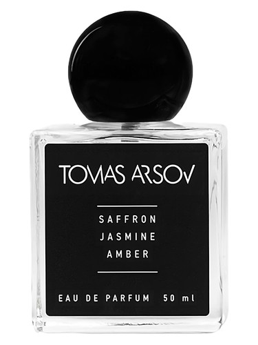 Frasco de Saffron Jasmine Amber, de TOMAS ARSOV