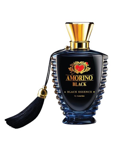 Frasco de Black Essence, de AMORINO