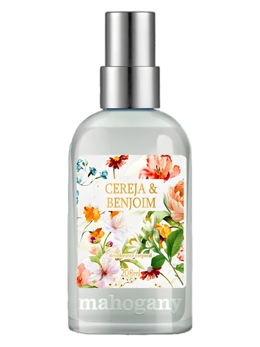 Frasco de Água Intensa Cereja & Benjoim, de Mahogany