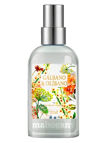 Frasco de Água Intensa Gálbano & Olíbano, de Mahogany