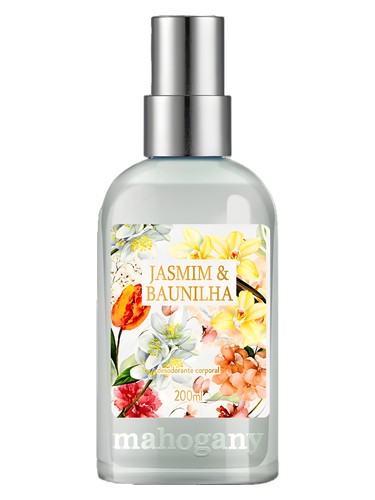 Frasco de Água Intensa Jasmim & Baunilha, de Mahogany