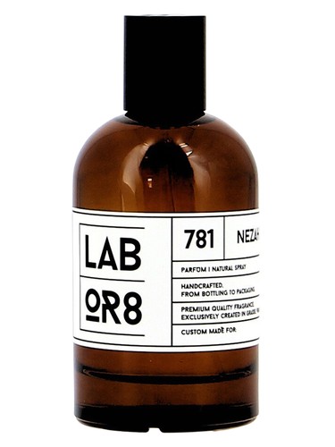 Frasco de NEZAH 781, de LABOR8