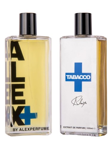 Frasco de Tabacco+, de Alex+