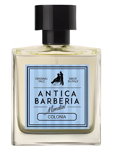 Frasco de Antica Barberia Original Talc Colonia, de Mondial 1908