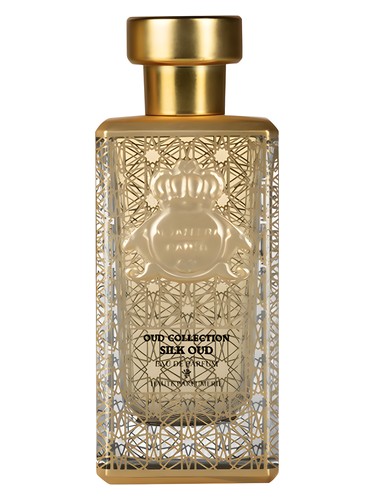 Frasco de Silk Oud, de Al-Jazeera Perfumes