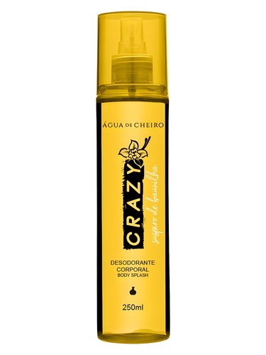 Frasco de Crazy Suspiro de Baunilha, de Água de Cheiro