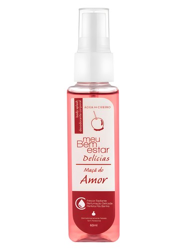 Frasco de Meu Bem Estar Delícias Maçã do Amor, de Água de Cheiro