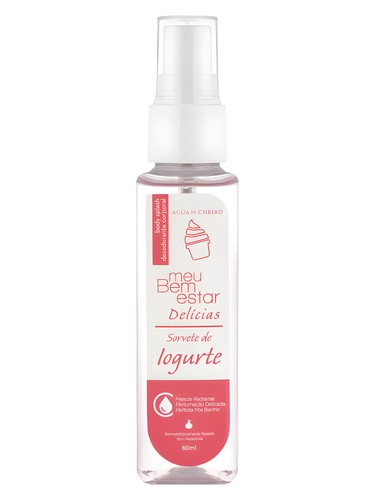 Frasco de Meu Bem Estar Delícias Sorvete de Iogurte — Água de Cheiro