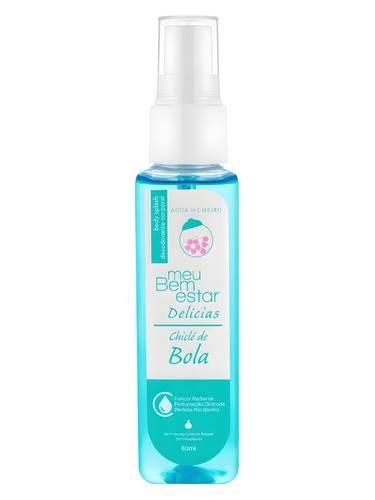 Frasco de Meu Bem Estar Delícias Chiclé de Bola, de Água de Cheiro