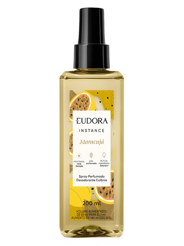 Frasco de Instance Maracujá, de Eudora