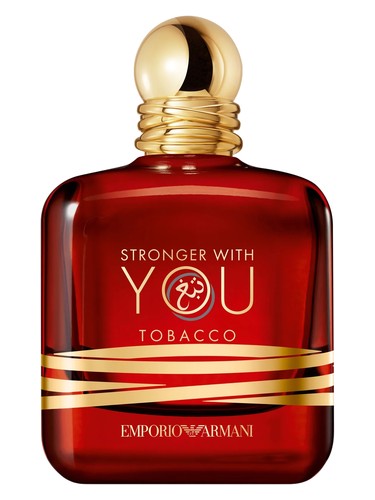 Frasco de Emporio Armani Stronger With You Tobacco — Giorgio Armani