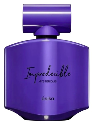 Frasco de Impredecible Mysterious, de Ésika