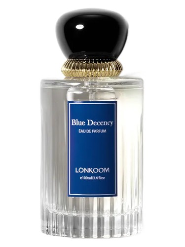 Frasco de Blue Deceney, de Lonkoom Parfum