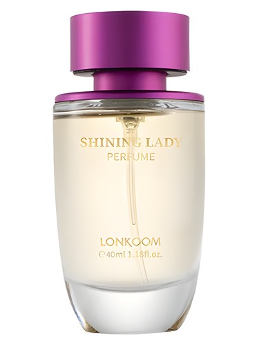 Frasco de Shining Lady, de Lonkoom Parfum