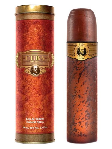 Frasco de Cuba Gold — Cuba Paris