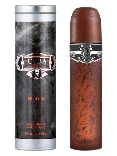 Frasco de Cuba Black — Cuba Paris