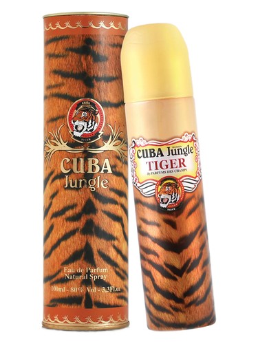 Frasco de Cuba Jungle Tiger — Cuba Paris