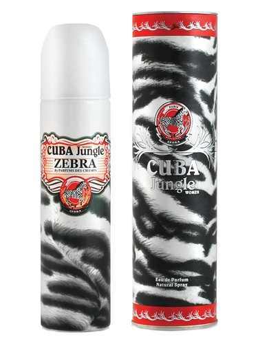 Frasco de Cuba Jungle Zebra, de Cuba Paris