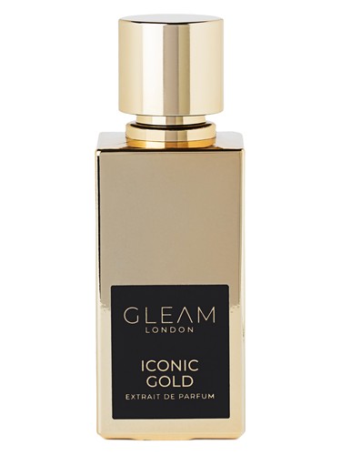 Frasco de Iconic Gold, de Gleam Perfume