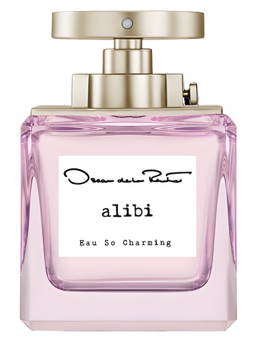 Frasco de Alibi Eau So Charming, de Oscar de la Renta