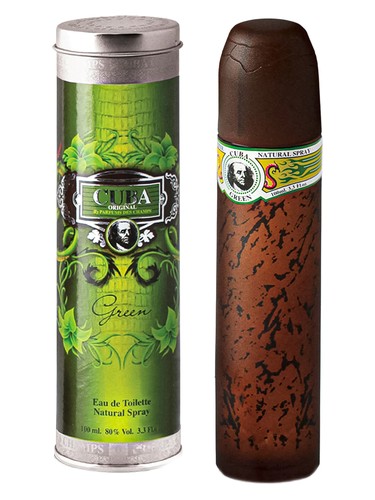 Frasco de Cuba Green — Cuba Paris