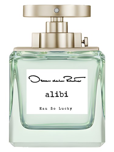 Frasco de Alibi Eau So Lucky — Oscar de la Renta