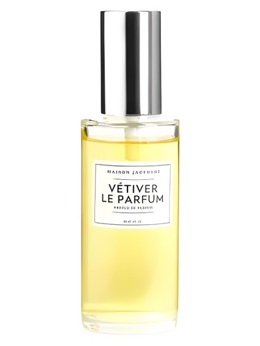 Frasco de Vetiver Le Parfum, de Maison Jacynthe