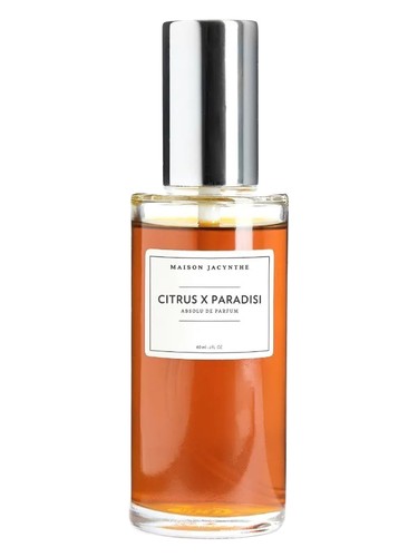 Frasco de Citrus X Paradisi, de Maison Jacynthe