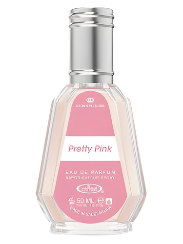 Frasco de Pretty Pink, de ALREHAB PERFUMES