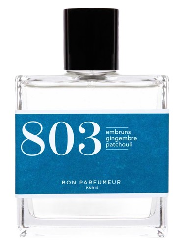 Frasco de 803 sea spray, ginger, patchouli, de Bon Parfumeur