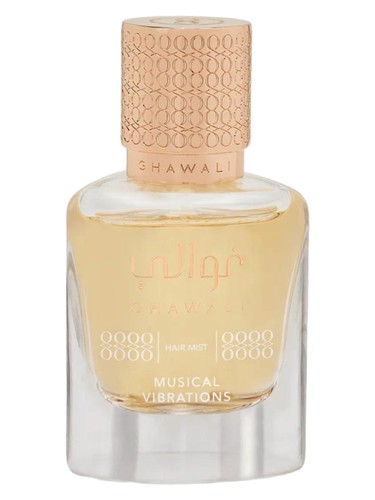 Frasco de Musical Vibrations Hair Mist, de Ghawali